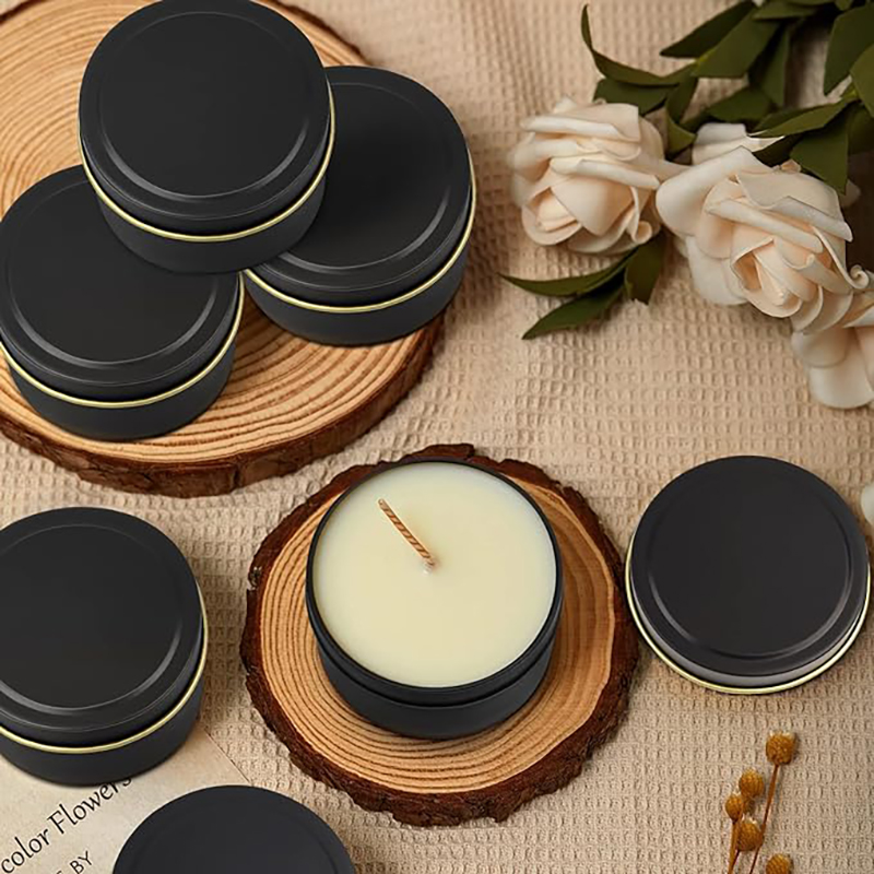 Metal Tin Lid 4Oz - 4 Oz Kaarsblikken 24 Stuks Leeg