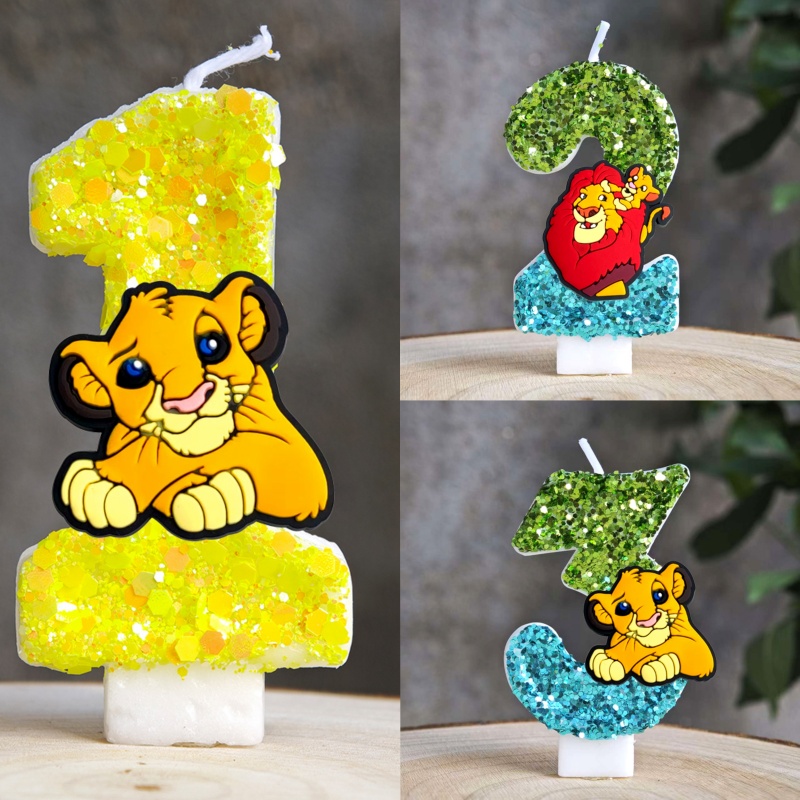 Lion King Simba Kaars Nummer 0 - Zebra Candle Supplies recensie en prijs