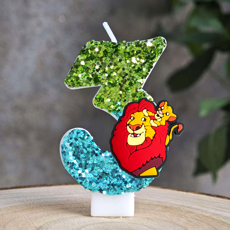 Lion King Simba Kaars Nummer 0 - Zebra Candle Supplies recensie en prijs