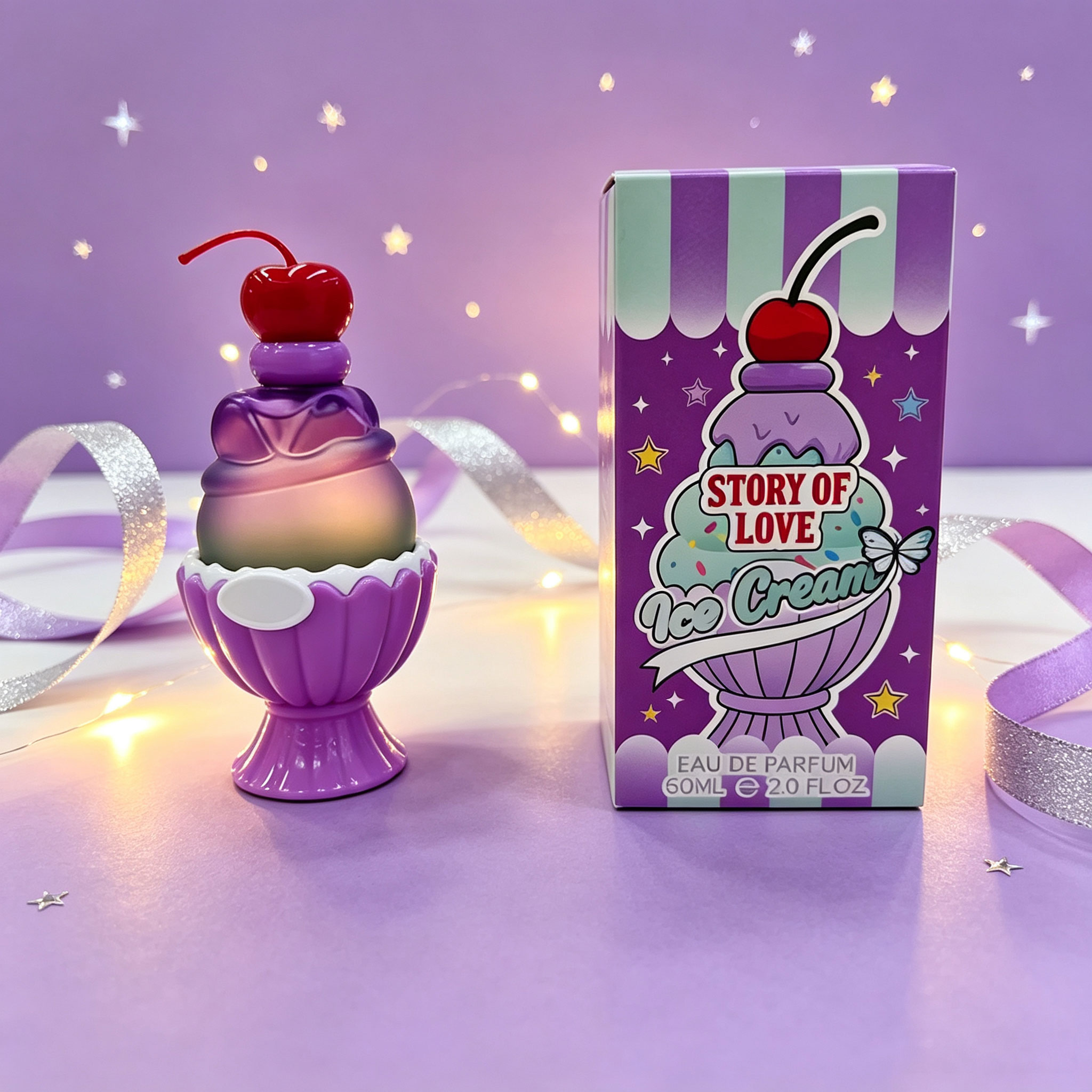 Schattig ijsvormig Eau De Parf - Candle Shop recensie en prijs