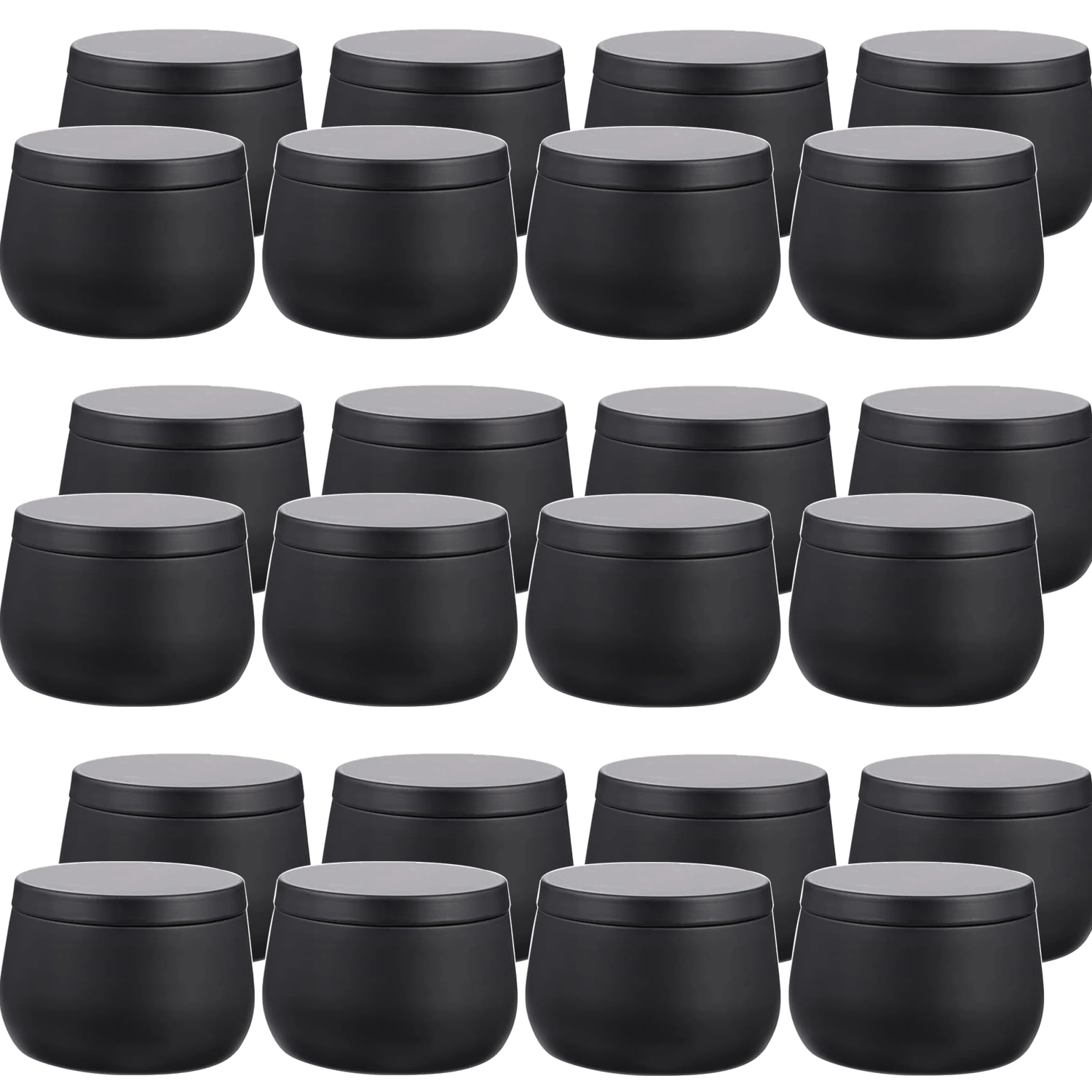 4oz/8oz lege metalen kaarsenbl - Metal Tin Lid 4Oz recensie en prijs