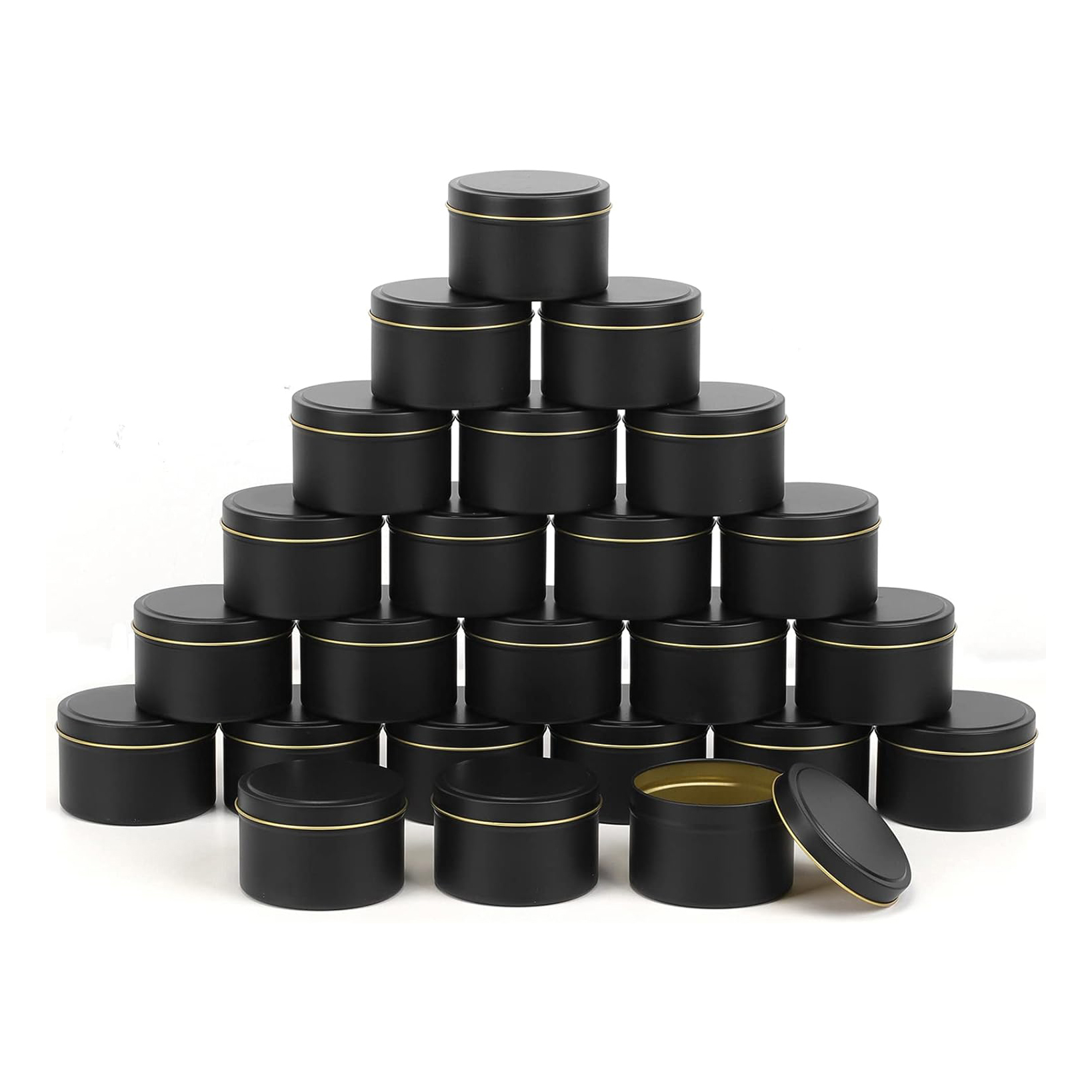 4 Oz Kaarsblikken 24 Stuks Lee - Metal Tin Lid 4Oz recensie en prijs