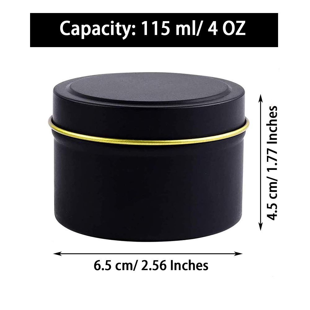 4 Oz Kaarsblikken 24 Stuks Lee - Metal Tin Lid 4Oz recensie en prijs