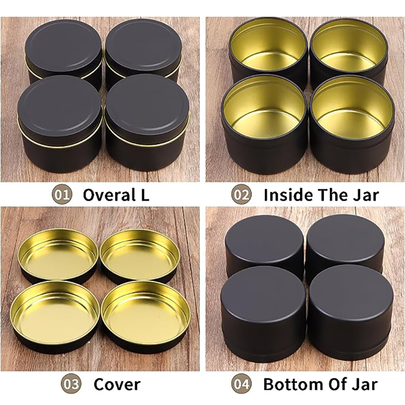 4 Oz Kaarsblikken 24 Stuks Lee - Metal Tin Lid 4Oz recensie en prijs