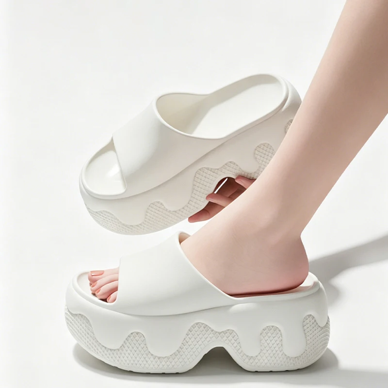 Chunky platform wedgeslippers  - Candle Shop recensie en prijs