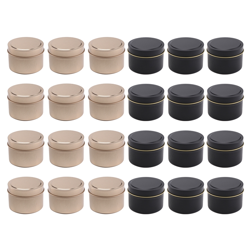 24-delige kaarsenblikken met d - Metal Tin Lid 4Oz recensie en prijs