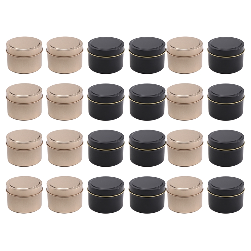 24-delige kaarsenblikken met d - Metal Tin Lid 4Oz recensie en prijs