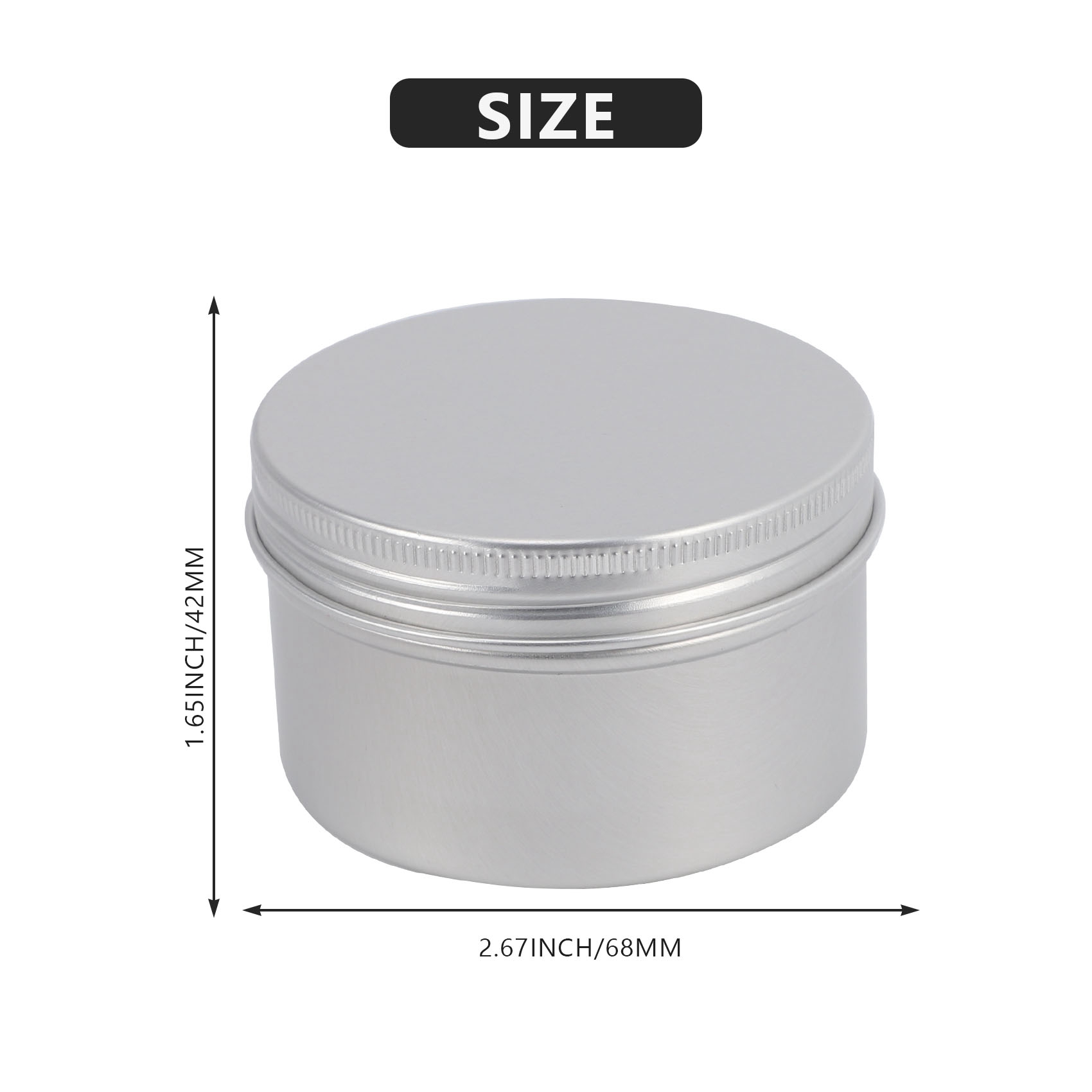 Voorraadhoeveelheid 12 stuks 4 - Metal Tin Lid 4Oz recensie en prijs