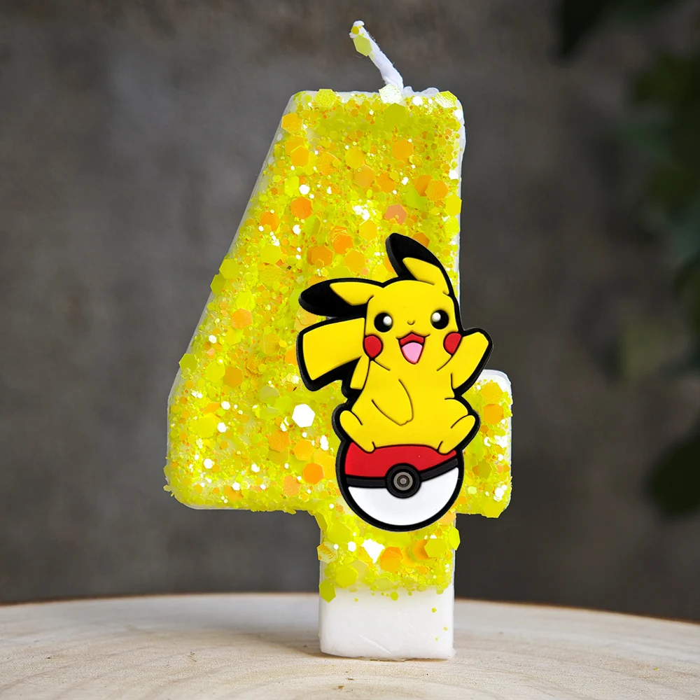 Pokemon Pikachu Kaars Cartoon  - Zebra Candle Supplies recensie en prijs