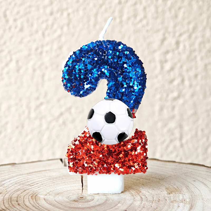 Voetbalkaarsen Nummer 0-9 Voet - Zebra Candle Supplies recensie en prijs